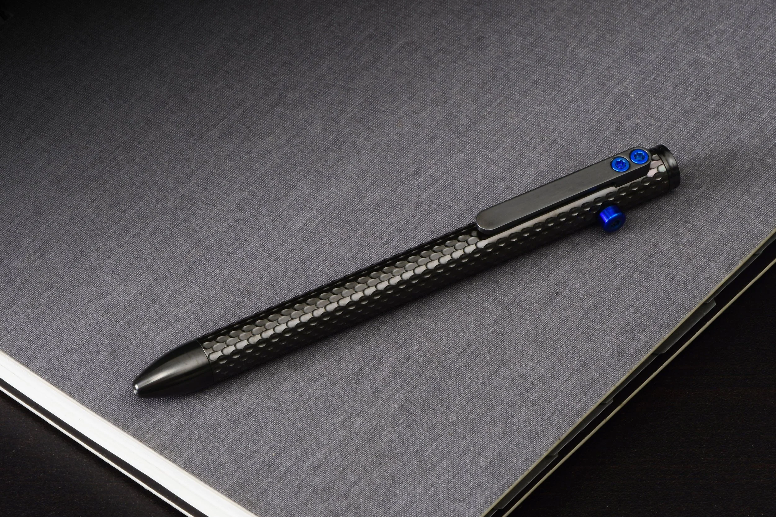 G2 Zirc CamPen w/Titanium Accents — BILLETSPIN-EDC